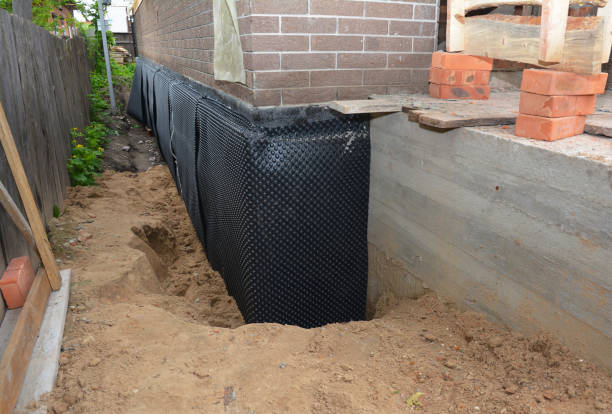 SJ Waterproofing Pros technician performing targeted Waterproofing assessment in Cardington, OH